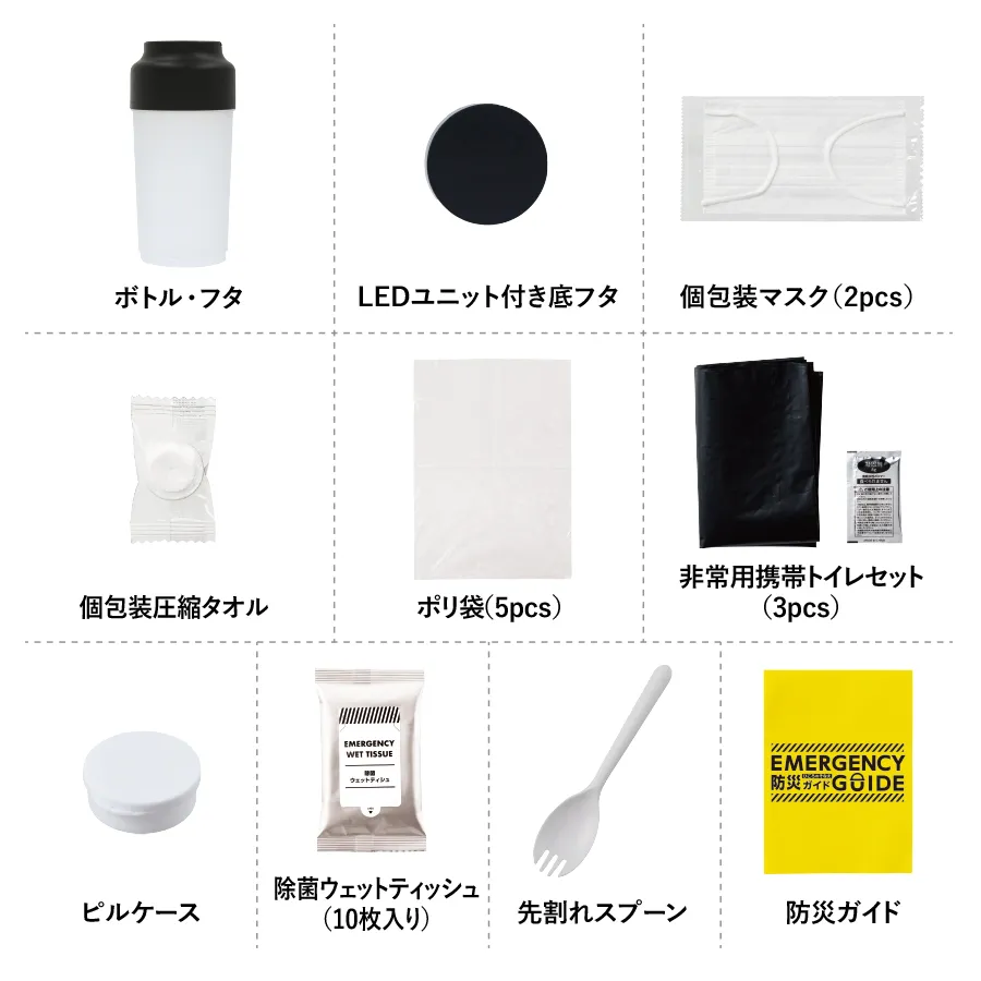 SUGUBO防災ボトル