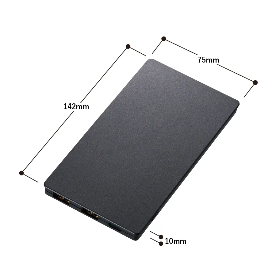 全面印刷できるモバイルチャージャー6000フラット